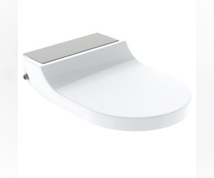 Электронная крышка-биде Geberit AquaClean Tuma Comfort 146.274.FW.1, сталь нержавеющая матированная