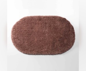 Коврик WasserKraft BM-3942 Carob Brown напольный, цвет - коричневый, 60 х 100 см