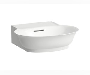 Раковина Laufen New Classic 8.1585.2.757.109.1 50 х 45 х 17 см, SaphirKeramik, без отверстия, белый матовый