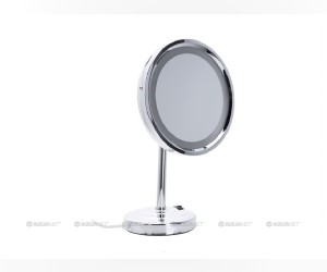 Косметическое зеркало Aquanet Lvyi 2209D, с LED-подсветкой, хром (204516) Косметическое зеркало Aquanet Lvyi 2209D, с LED-подсветкой, хром (204516)