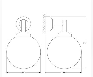 Светильник 40 W FBS Standard STA 079