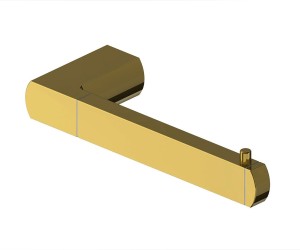 Держатель туалетной бумаги Gustavsberg Square GB41103907 24 18.9 x 6.8 x 3.3 см, латунь матовая