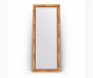 Зеркало в багетной раме Evoform Exclusive Floor BY 6117 81 x 201 см, римское золото