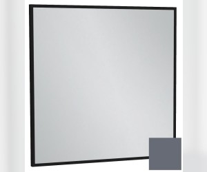 Зеркало Jacob Delafon Silhouette EB1423-S40, 60 х 60 см, лакированная рама насыщенный серый сатин
