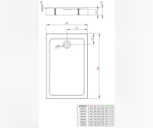 Поддон для душа Radaway Doros F, 120 x 90 см, прямоугольный, SDRFP1290-05