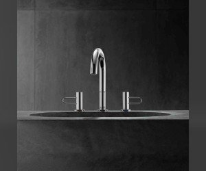 Смеситель для раковины Axor Uno 38054000 с донным клапаном, хром