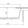 Кухонная мойка Акватон Амира круглая с крылом, кофе, 1A712932AI280