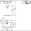 Раковина Ideal Standard Tempo E066801 61*45,5 см