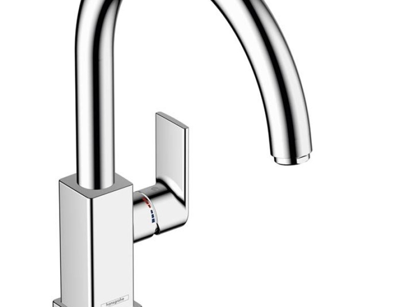 Смеситель Hansgrohe Vernis Shape M35 для кухонной мойки, хром, 71871000