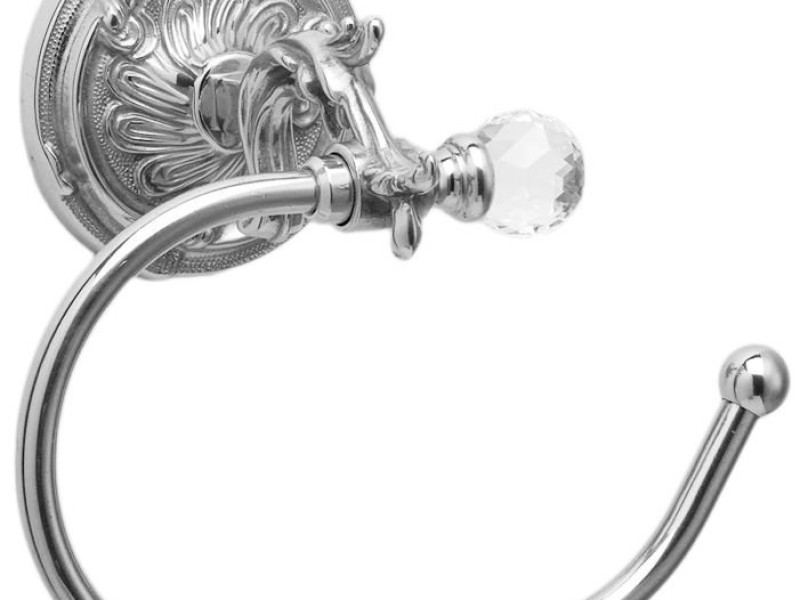 Бумагодержатель Art&Max Barocco Crystal AM-1782-Cr-C, хром
