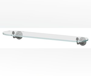Полка с держателями 3SC Stilmar STI 415 60 см, античное серебро