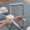 Смеситель Grohe Red II Duo 30325DC1 для кухонной мойки, с водонагревателем