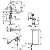 Смеситель Grohe Red II Duo 30325DC1 для кухонной мойки, с водонагревателем