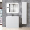 Тумба под раковину BelBagno Albano-800 ALBANO-800-2C-PIA-BL, 80 см, цвет Bianco Lucido