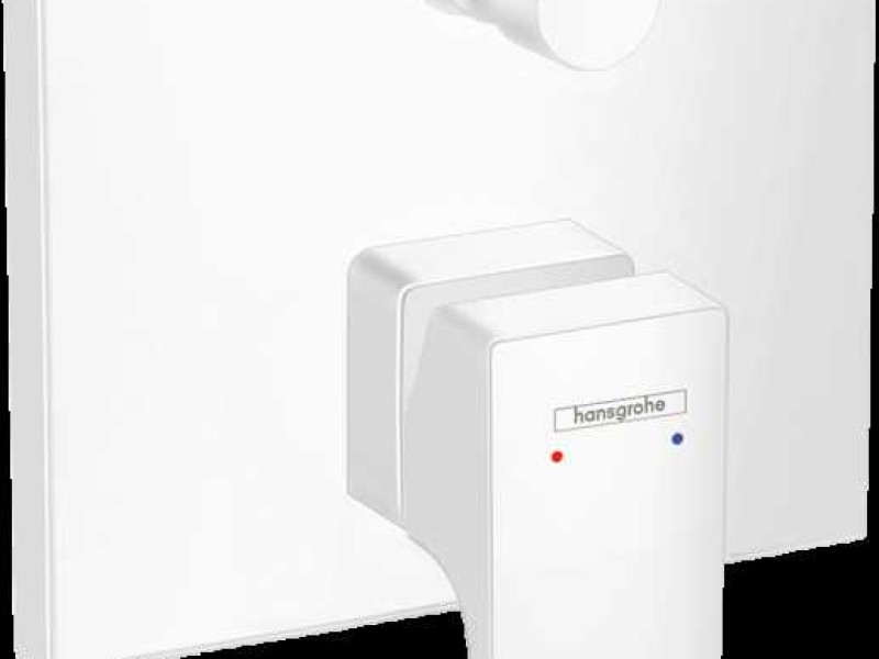 Смеситель Hansgrohe Metropol для ванны, белый матовый, 32546700