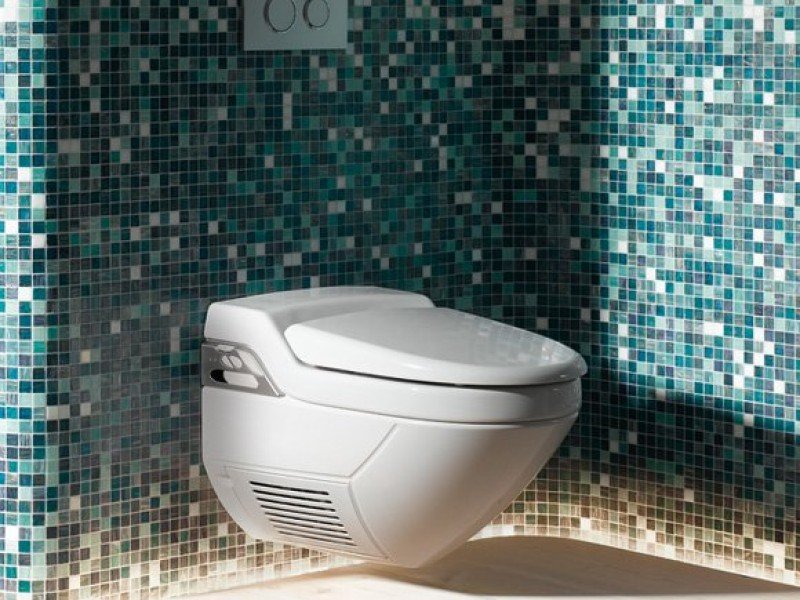 Электронный унитаз Geberit AquaClean 8000 plus 180.100.11.1 подвесной с функцией биде