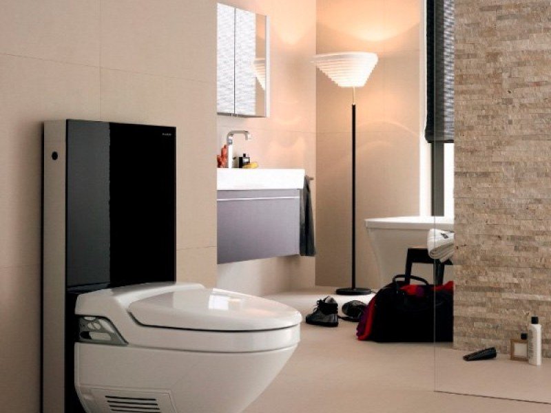 Электронный унитаз Geberit AquaClean 8000 plus 180.100.11.1 подвесной с функцией биде