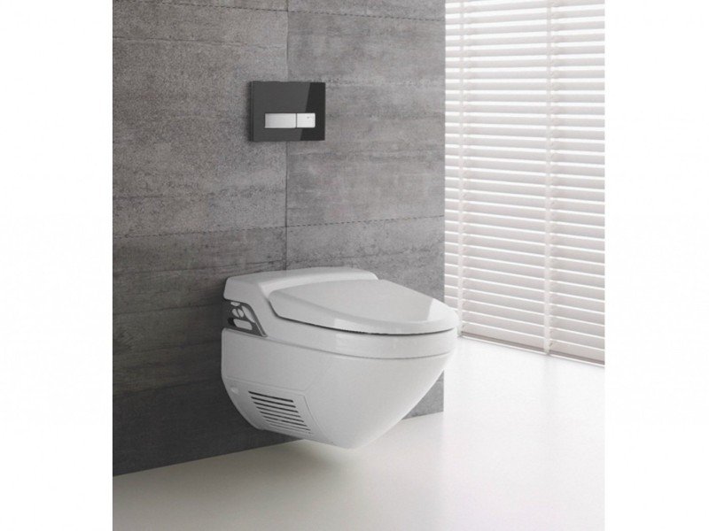 Электронный унитаз Geberit AquaClean 8000 plus 180.100.11.1 подвесной с функцией биде