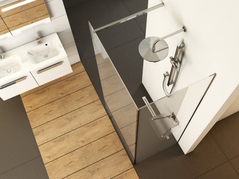 Душевой уголок Ravak Walk-In Corner 120 x 90 см, блестящий/транспарент, GW1CG7C00Z1