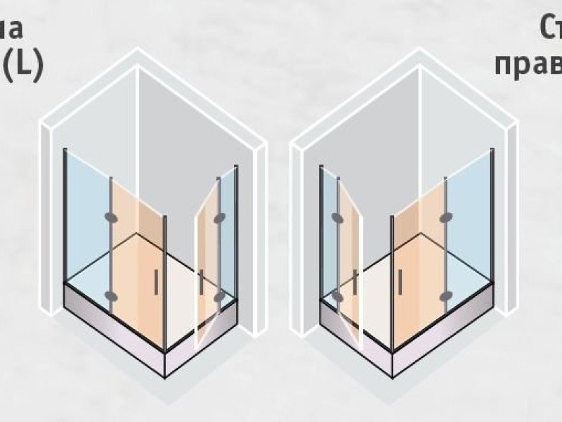 Душевой уголок Vegas Glass AFA-F Lux, 120 x 90 x 199.5 см, профиль золото, стекло прозрачное