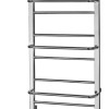 Полотенцесушитель водяной Grota Vista 53 x 120 см, ширина 53 см, высота 120 см, крашеный белый