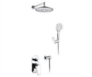 Встраиваемый комплект WasserKRAFT A14030 для душа, хром
