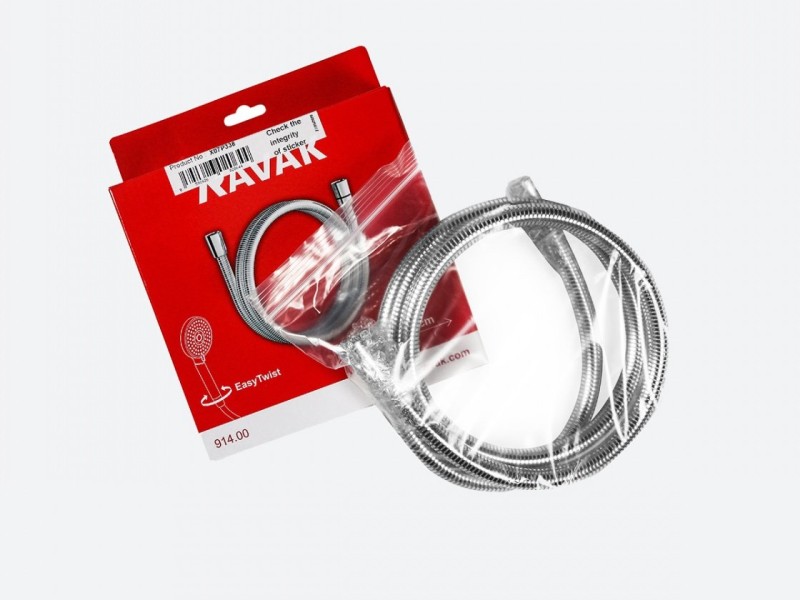 Душевой шланг Ravak 914.00/914.02 SilverShine, 150/200 см, X07P338/X07P339