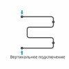 Полотенцесушитель водяной Сунержа ДР Фабула M 60 х 60 см, 00-0126-6060, хром