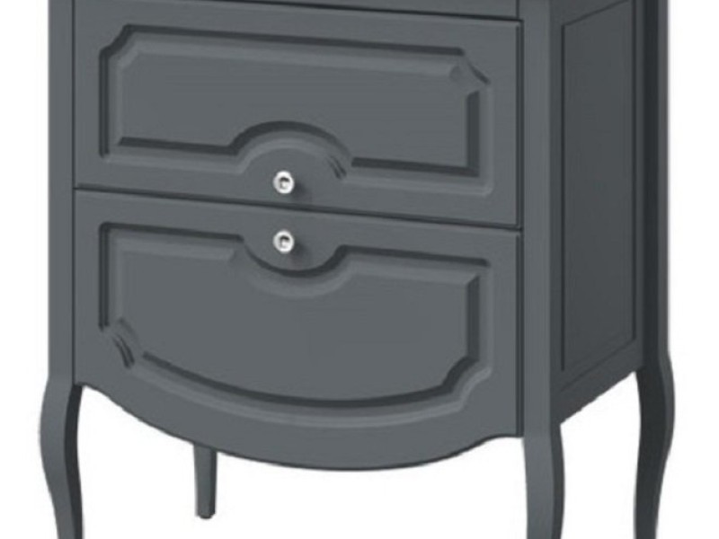 Тумба под раковину Caprigo Aspetto Firenze 70 34116, 2 ящика, цвет TP-810 графит