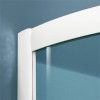 Душевой уголок Radaway Classic A, 90 х 90 x 170 см, стекло коричневое, профиль белый, 30001-04-08