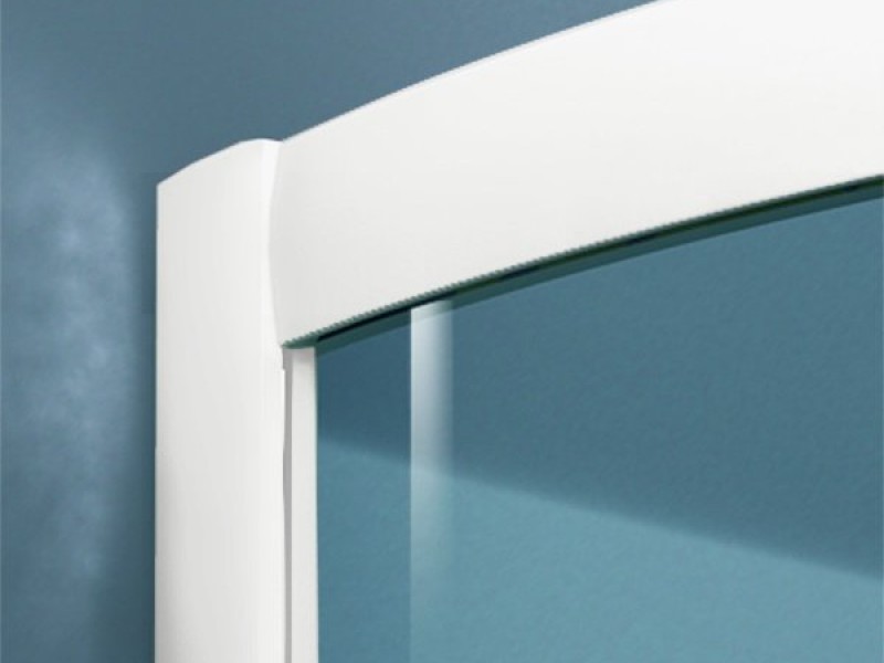 Душевой уголок Radaway Classic A, 90 х 90 x 170 см, стекло коричневое, профиль белый, 30001-04-08