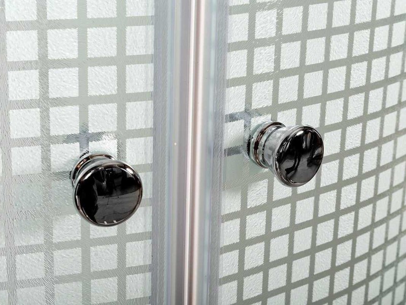 Душевая кабина Deto L 909 с электрикой 90 x 90 см, с крышей