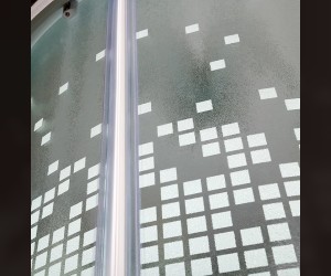 Душевая кабина Deto L 909 с электрикой 90 x 90 см, с крышей
