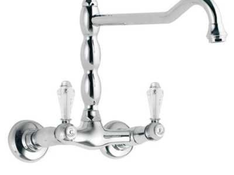Смеситель Bandini Antica 541820PN06 для кухни, никель
