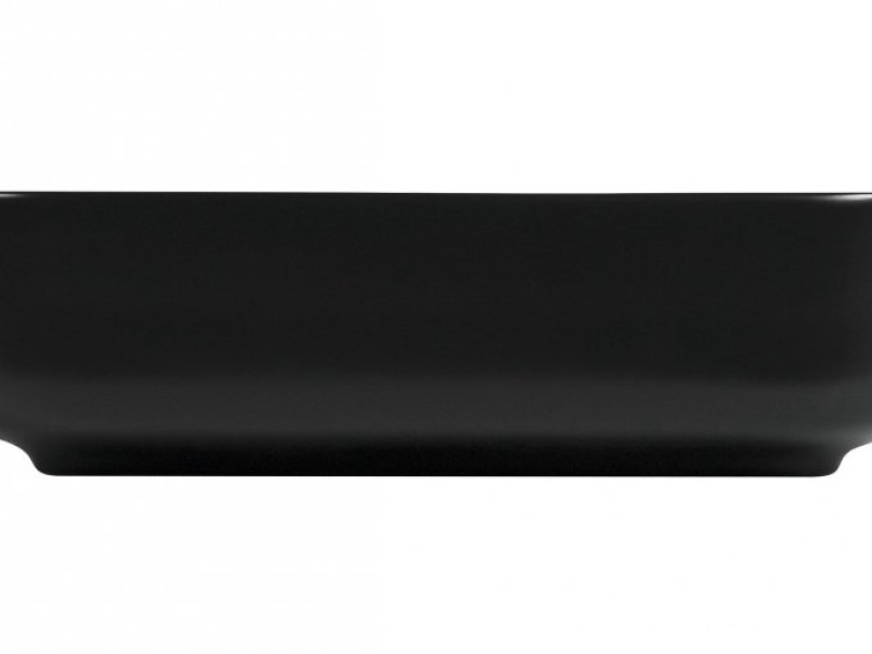 Раковина Aquanet Soul-1-MB 50 x 40 x 13.5 см, накладная, черный, 245833