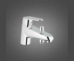 Смеситель Grohe Eurodisc Cosmopolitan 33192002 для ванны и душа, на борт ванны Смеситель Grohe Eurodisc Cosmopolitan 33192002 для ванны и душа, на борт ванны