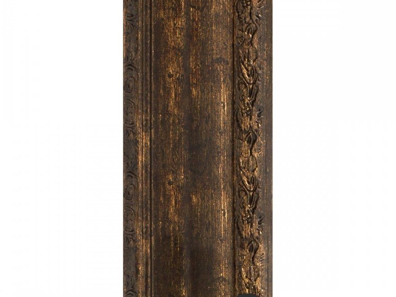 Зеркало в багетной раме Evoform Exclusive Floor BY 6180 117 x 207 см, состаренное дерево с орнаментом