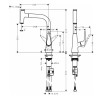 Смеситель Hansgrohe Talis Select S 220 72822800 для кухонной мойки, сталь