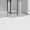 Душевой уголок Radaway Nes KDJ II, 100 x 100 см, правая дверь, стекло прозрачное, профиль хром