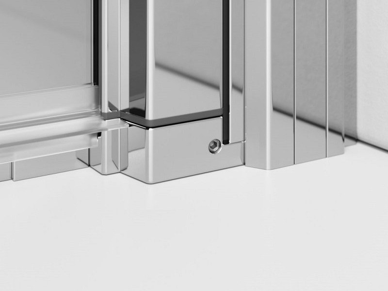 Душевой уголок Radaway Nes KDJ II, 100 x 100 см, правая дверь, стекло прозрачное, профиль хром