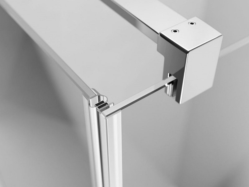 Душевой уголок Radaway Nes KDJ II, 100 x 100 см, правая дверь, стекло прозрачное, профиль хром