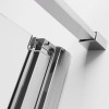 Душевой уголок Radaway Nes KDJ II, 100 x 100 см, правая дверь, стекло прозрачное, профиль хром