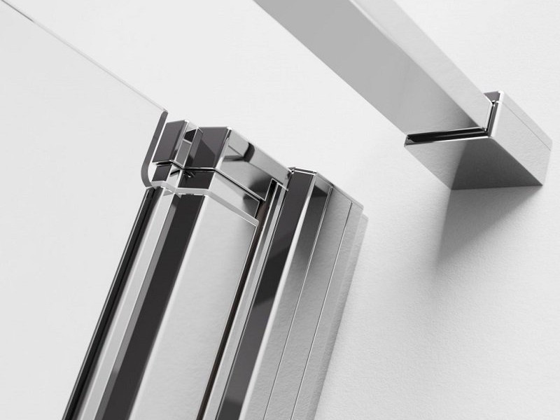 Душевой уголок Radaway Nes KDJ II, 100 x 100 см, правая дверь, стекло прозрачное, профиль хром