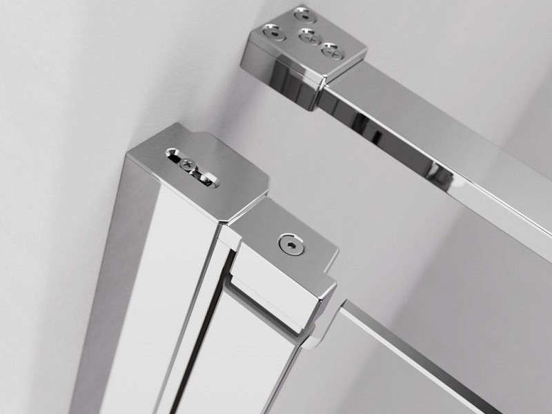 Душевой уголок Radaway Nes KDJ II, 100 x 100 см, правая дверь, стекло прозрачное, профиль хром