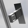 Душевой уголок Radaway Nes KDJ II, 100 x 100 см, правая дверь, стекло прозрачное, профиль хром