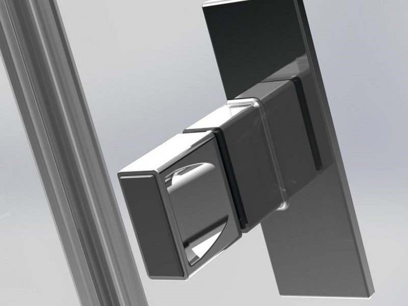 Душевой уголок Radaway Nes KDJ II, 100 x 100 см, правая дверь, стекло прозрачное, профиль хром