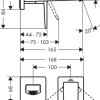 Смеситель Hansgrohe Metropol для раковины, хром, 32525000