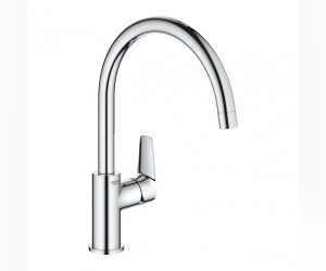 Смеситель Grohe BauEdge 31367001 для кухонной мойки, высокий излив Смеситель Grohe BauEdge 31367001 для кухонной мойки, высокий излив