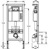 Комплект 6 в 1: 514306 Eden безободковый: Инсталляция Mepa VariVIT A31 514306 + Унитаз подвесной Galassia Eden 7212 36 x 53 см безободковый, сиденье SoftClose 7220