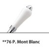 Смеситель Nicolazzi Cinguanta 3452DB76C для раковины, цвет темная бронза, ручка P.M. BLANC